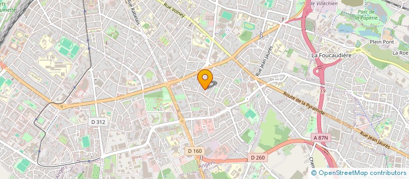 localisation de l'entreprise IN AUREM à ANGERS