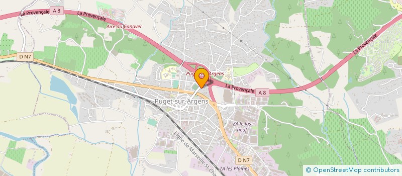 localisation de l'entreprise IN AURIS à PUGET-SUR-ARGENS
