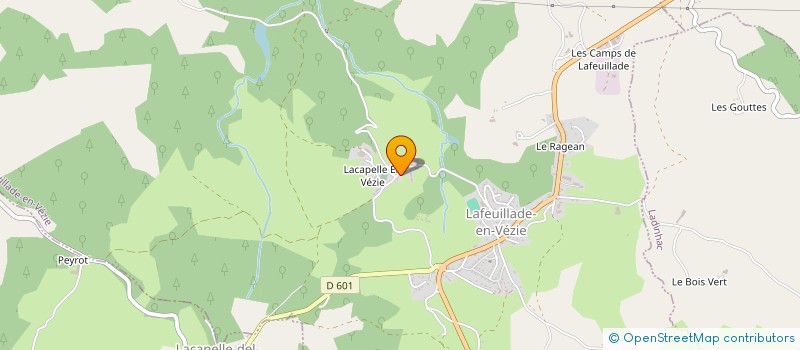 localisation de l'entreprise IN'AUV ENERGIES à LAFEUILLADE-EN-VEZIE