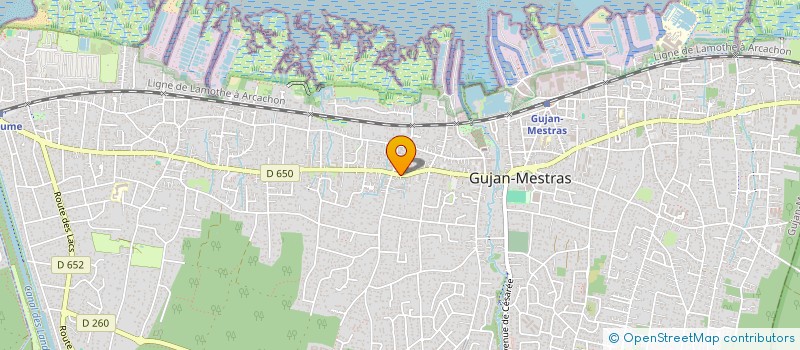 localisation de l'entreprise IN BIO VERITAS HOLDING  LA TESTE-DE-BUCH