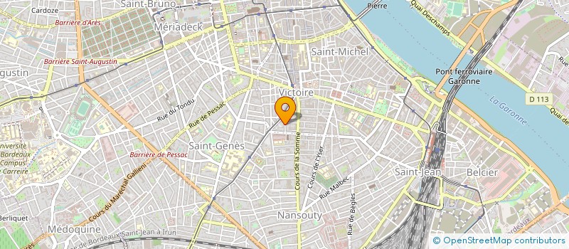 localisation de l'entreprise IN BORDEAUX VERITAS à BORDEAUX