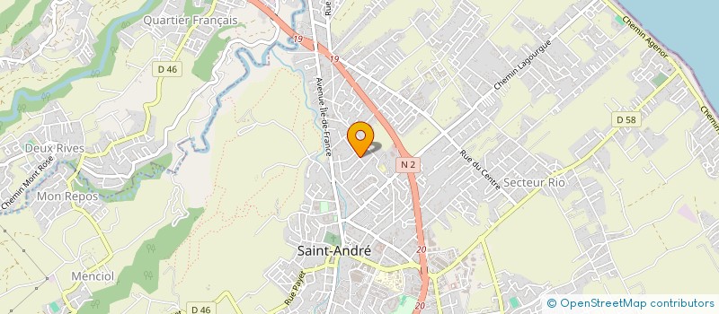 localisation de l'entreprise IN BRIN DE SOLEIL à SAINT-ANDRE