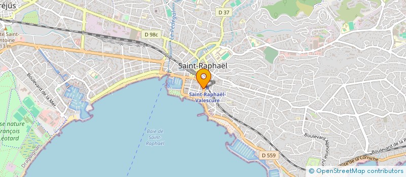 localisation de l'entreprise IN BURGERS à SAINT-RAPHAEL