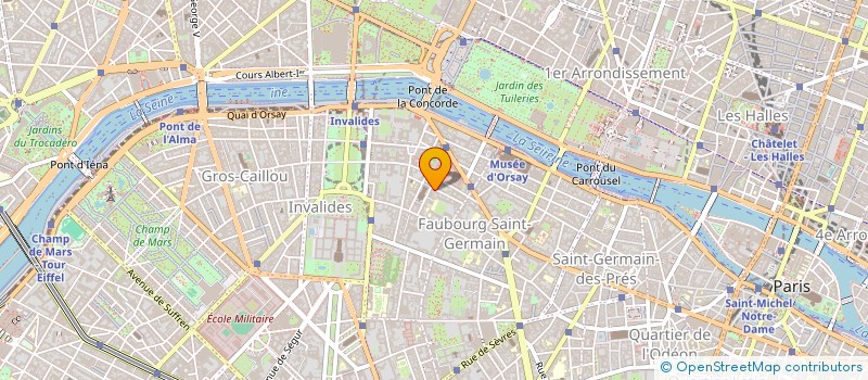 localisation de l'entreprise IN CAMERA  PARIS