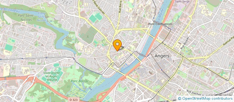 localisation de l'entreprise IN CARE WE TRUST à ANGERS