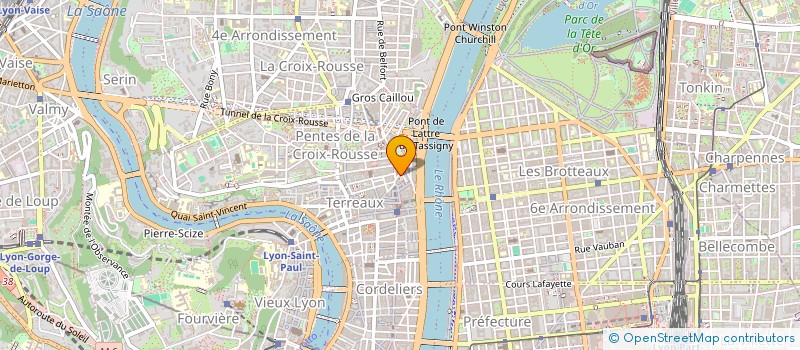 localisation de l'entreprise IN-CYCLING à LYON