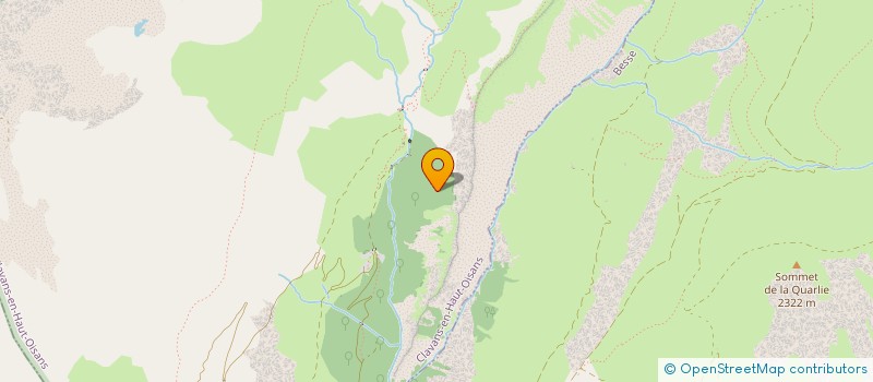 localisation de l'entreprise IN DE ALPEN  CLAVANS-EN-HAUT-OISANS