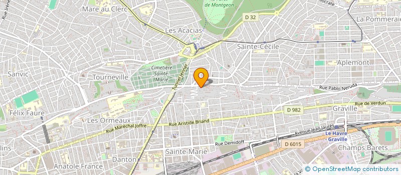 localisation de l'entreprise IN&DI à LE HAVRE