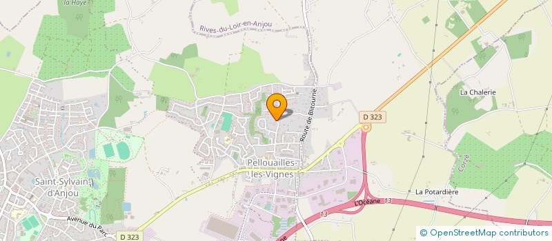 localisation de l'entreprise IN EARTH  VERRIERES-EN-ANJOU