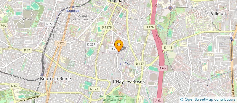 localisation de l'entreprise IN EXPERTISE CYBERSECURITY  CACHAN