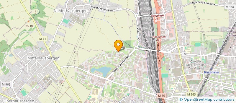 localisation de l'entreprise IN EXTENSO ALSACE PARTICIPATIONS  NIEDERHAUSBERGEN