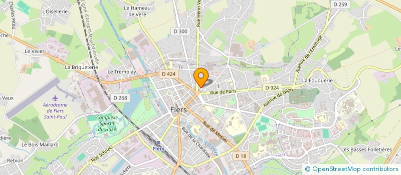 localisation de l'entreprise IN EXTENSO FLERS à SAINT-GEORGES-DES-GROSEILLERS