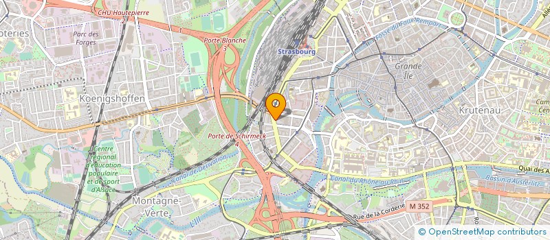 localisation de l'entreprise IN EXTENSO INTERACTIVE BUSINESS  STRASBOURG
