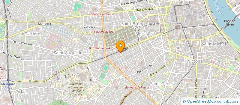 localisation de l'entreprise IN EXTENSO STUDIO  BORDEAUX