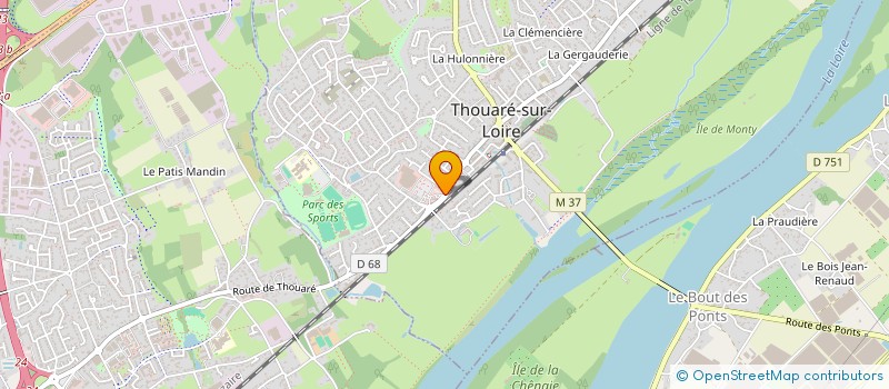 localisation de l'entreprise IN EXTENSO THOUARE à NANTES