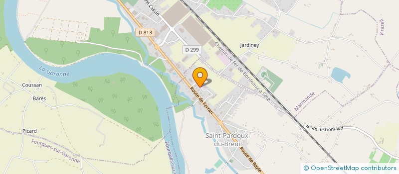 localisation de l'entreprise IN EXTENSO VAL DE GARONNE  SAINT-PARDOUX-DU-BREUIL