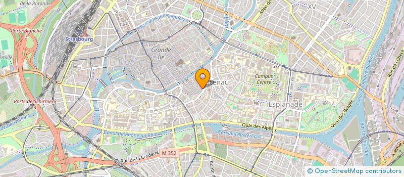 localisation de l'entreprise IN EXTREMIS à STRASBOURG