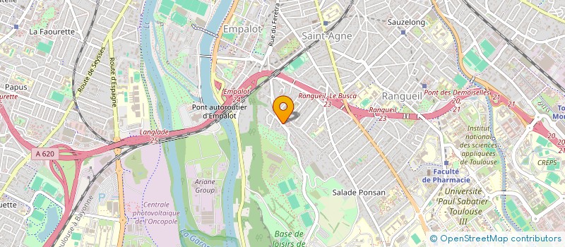 localisation de l'entreprise IN FINE à TOULOUSE