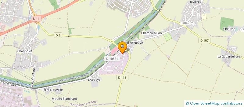 localisation de l'entreprise IN FINE  DOMPIERRE-SUR-MER