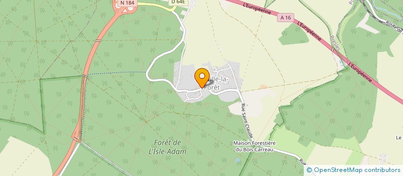 localisation de l'entreprise IN FINE EVENTS SAS  NERVILLE-LA-FORET