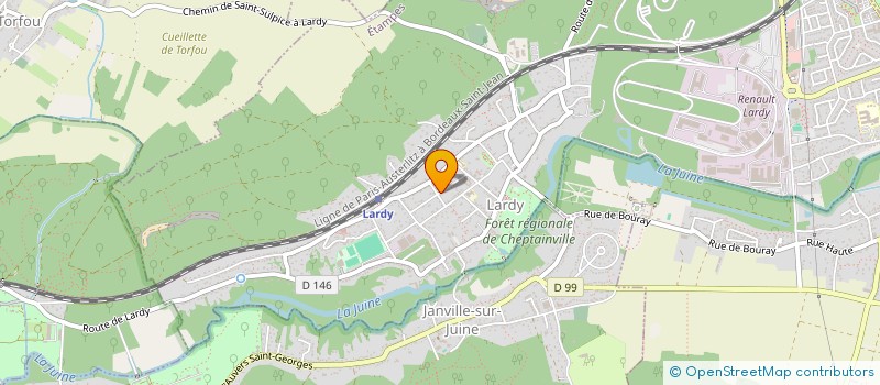 localisation de l'entreprise IN FINE EXPERTISE à LARDY