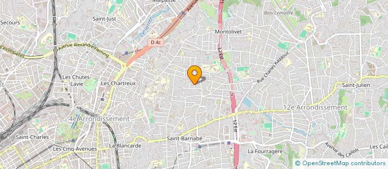 localisation de l'entreprise IN FINE INVEST à MARSEILLE