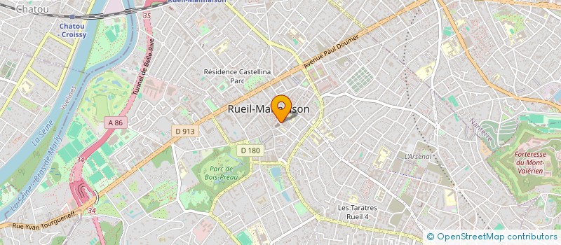 localisation de l'entreprise IN FINE JOAILLIER CREATEUR à RUEIL-MALMAISON
