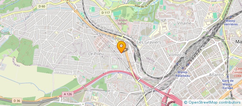 localisation de l'entreprise IN FINE RH à MASSY