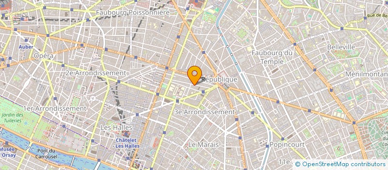 localisation de l'entreprise IN FINE SELECTION  PARIS