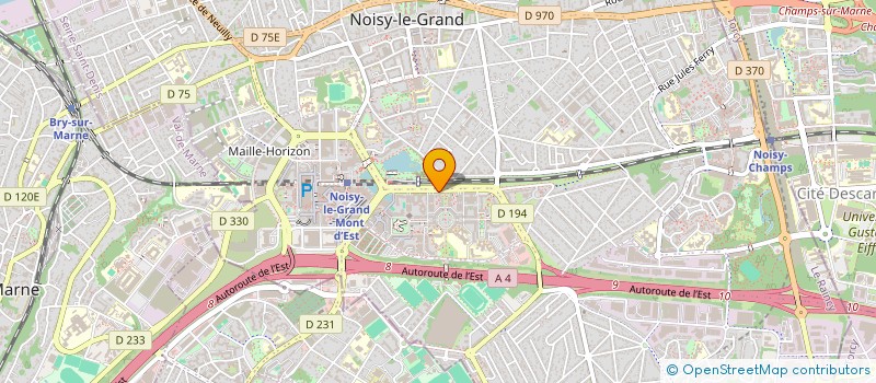 localisation de l'entreprise IN-FORME à NOISY-LE-GRAND