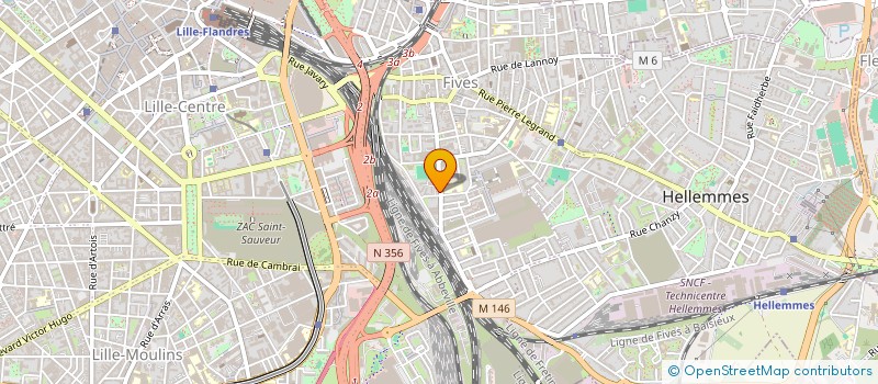 localisation de l'entreprise IN FRANCE WE WIN à LILLE