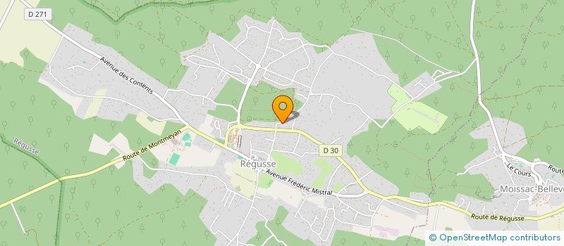 localisation de l'entreprise IN FUITE DETECTION à REGUSSE