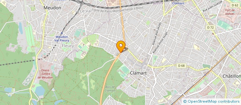 localisation de l'entreprise IN GE SEC INGENIERIE SECURITE CONSTRUCTI à CLAMART