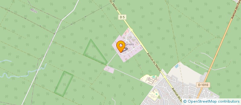 localisation de l'entreprise IN GYRUM PHUSYKA  LE BARP