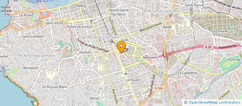 localisation de l'entreprise IN KLEIS à MARSEILLE