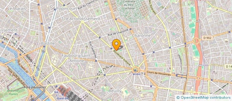 localisation de l'entreprise IN LAFAYETTE  PARIS