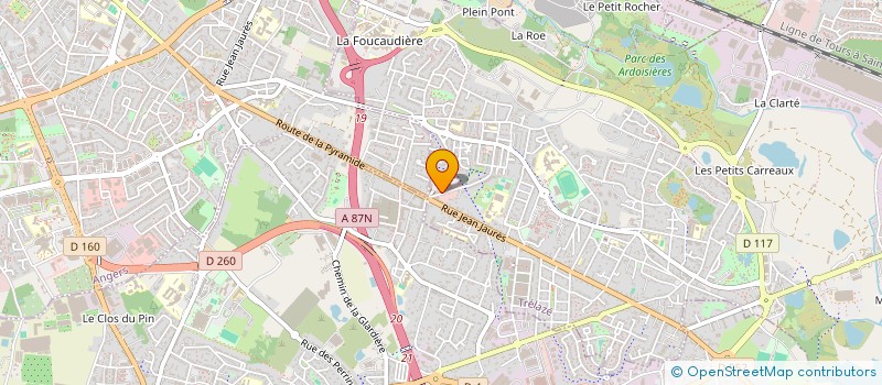 localisation de l'entreprise IN-LEXIS  TRELAZE