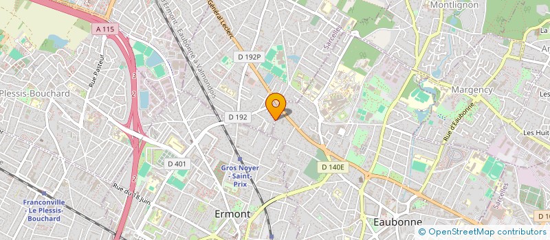localisation de l'entreprise IN LUPI à SAINT-PRIX