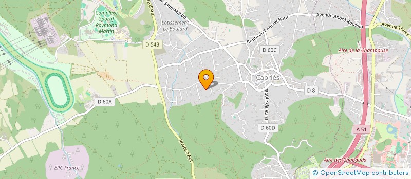 localisation de l'entreprise IN-MAY INVEST  CABRIES