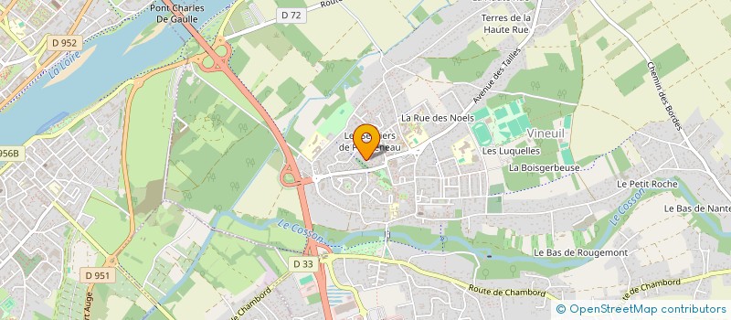 localisation de l'entreprise IN MEDIO à THEVET-SAINT-JULIEN