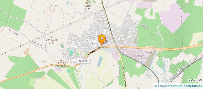 localisation de l'entreprise IN MEMORY'S L'ALSACIEN  MONTADY