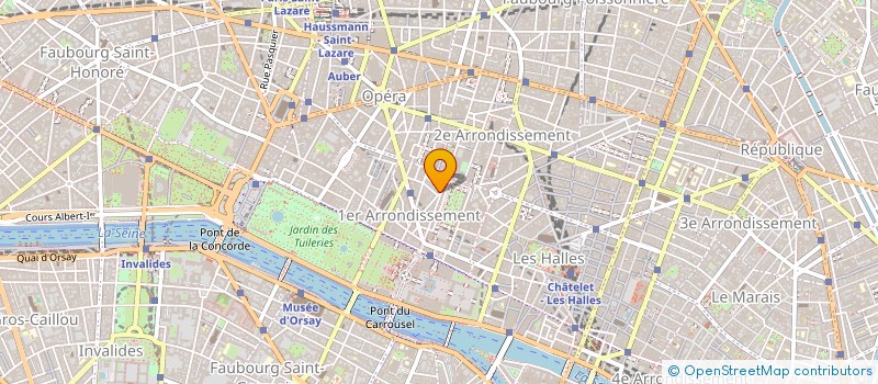 localisation de l'entreprise IN MOVERE  PARIS