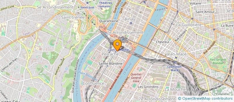 localisation de l'entreprise IN MY HOME  LYON