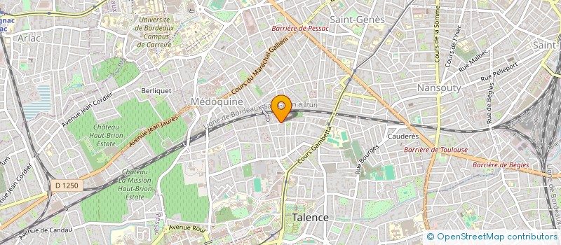 localisation de l'entreprise IN MY MIND  TALENCE