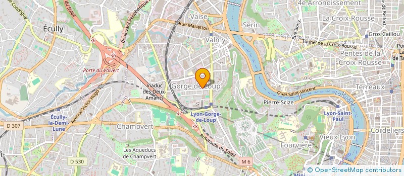 localisation de l'entreprise IN MY SHOP  LYON