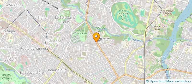 localisation de l'entreprise IN NATURE 44  NANTES