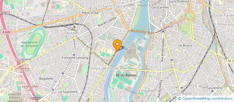 localisation de l'entreprise IN'NOV à TOULOUSE