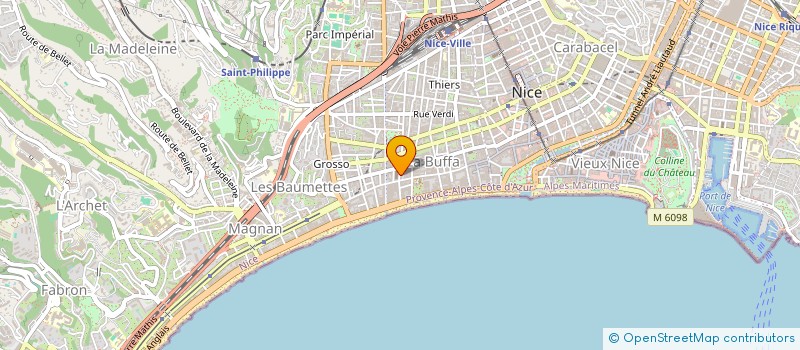 localisation de l'entreprise IN OMNIA PARATUS à NICE