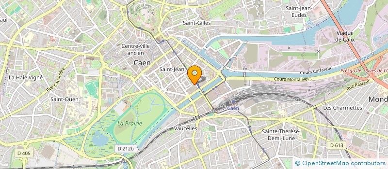localisation de l'entreprise IN & OUT PUBLISHING à CAEN