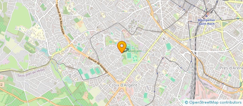 localisation de l'entreprise IN&OUT SERVICES à MONTPELLIER